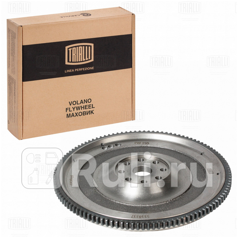 Маховик одномасс для ам ГАЗель Next 13- дв Cummins 28D Euro-4 330Нм FW 795 TRIALLI FW795 20000₽