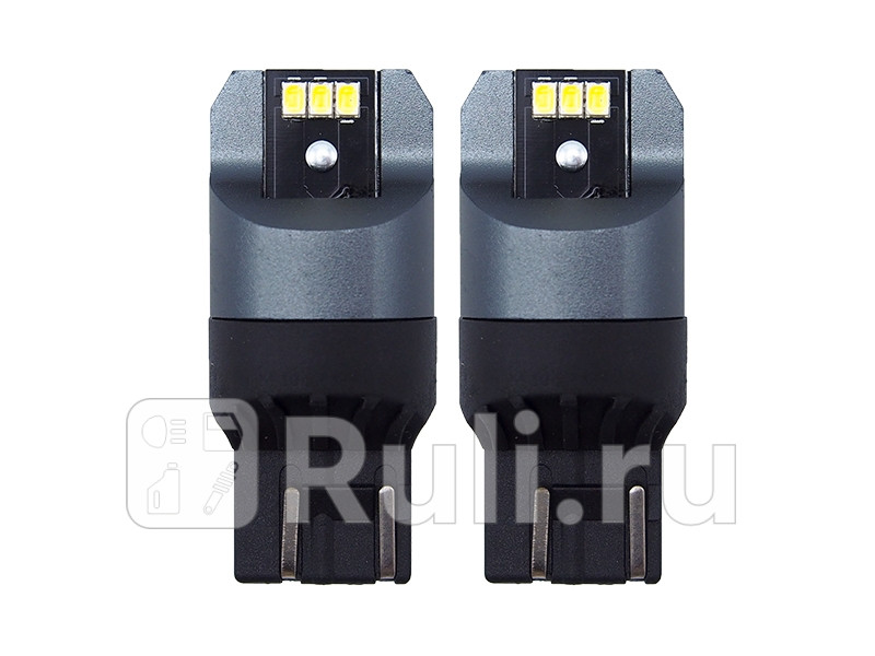 Лампа дополнительного освещения 12V W21 5W 3W 05W 330LM Canbus LED Комплект 2 шт SAT ST-175-0063 920₽