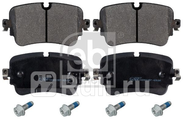 Колодки тормозные дисковые к-т зад Febi 116231 0₽