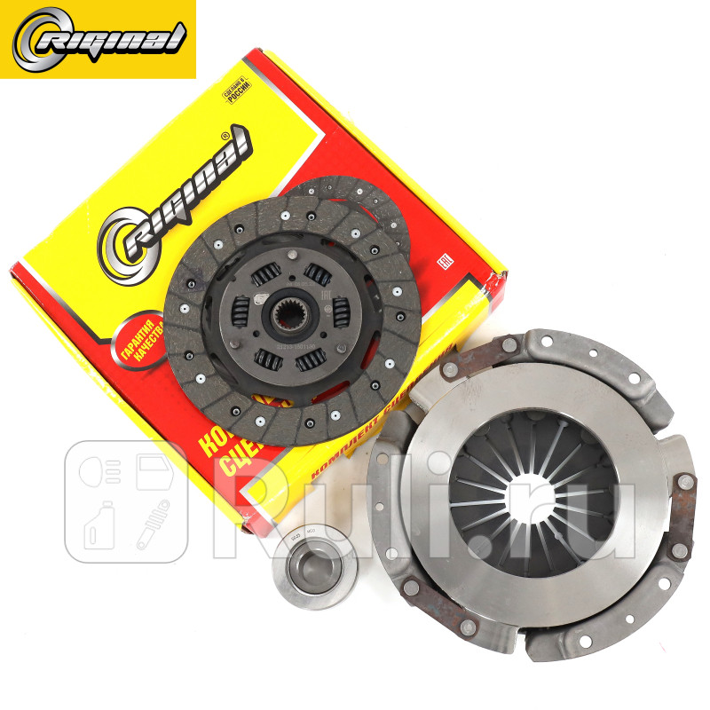 Пакет сцепления корзина диск подш для ам ВАЗ-2121321214 дв17 2131 дв18 Riginal RG21213-1601000 6550₽