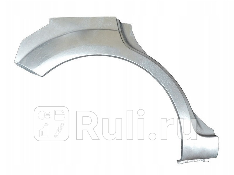 Ремонтная арка крыла правая задняя для Ford Focus 2 2005-2008 KLOKKERHOLM 2533582 9700₽