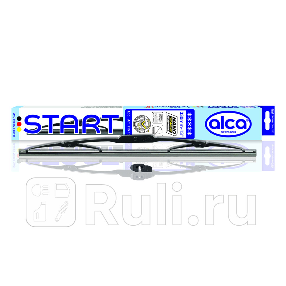 Щетка стеклоочистителя каркасная Alca 13330 мм START Alca 115130 270₽