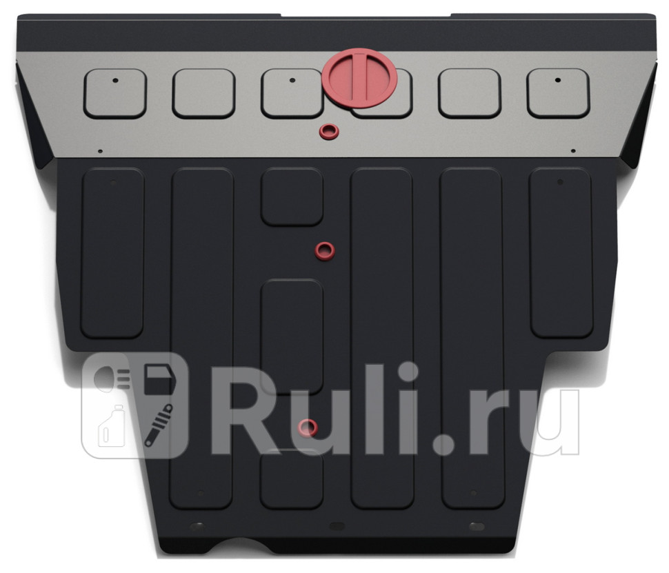 Защита поддона двигателя кпп для Nissan Presage 1998-2003 АвтоБроня 111041341 9570₽