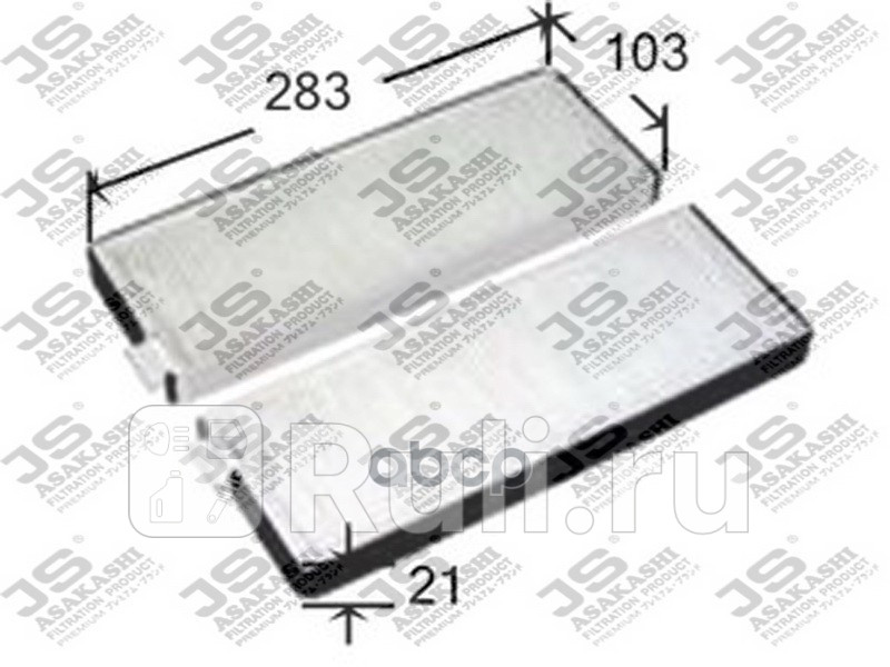 фильтр салонаDaewoo Rezzo 16i 05 JS Asakashi AC9202 0₽