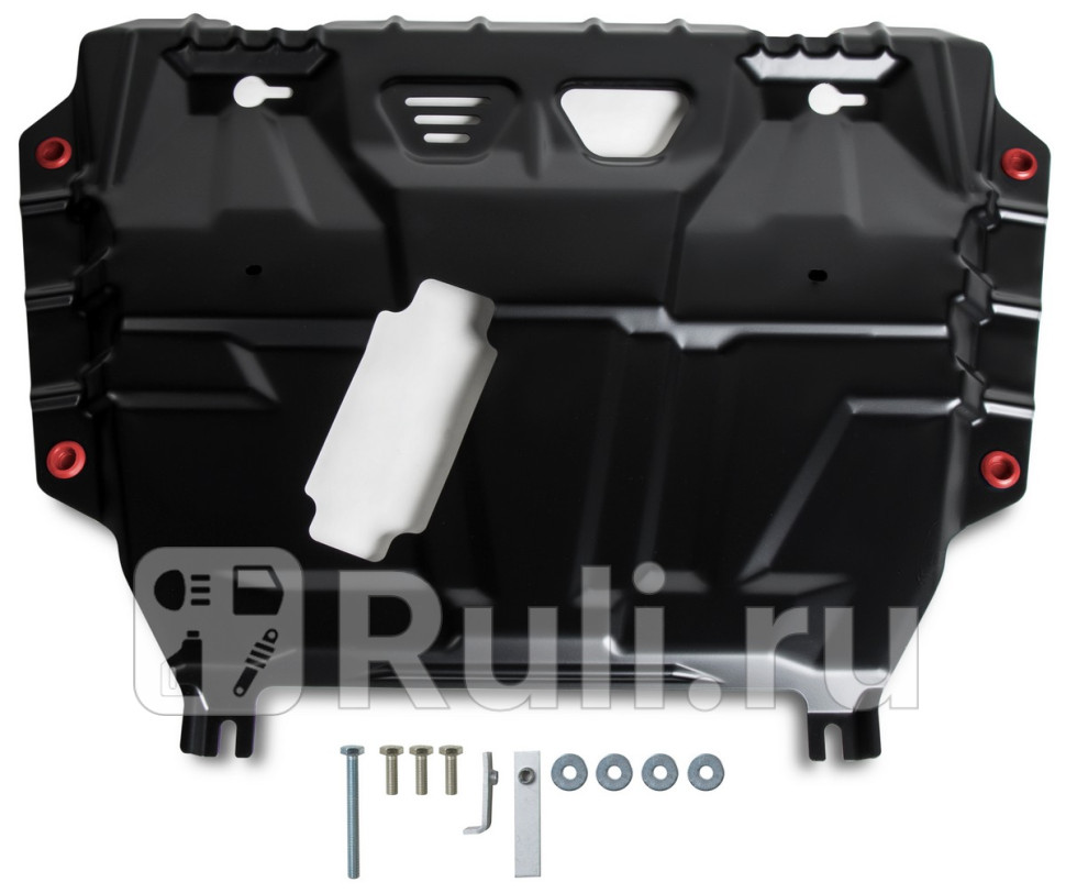 Защита картера кпп комплект крепежа для Toyota Corolla 150 2006-2009 АвтоБроня 111057741 5070₽