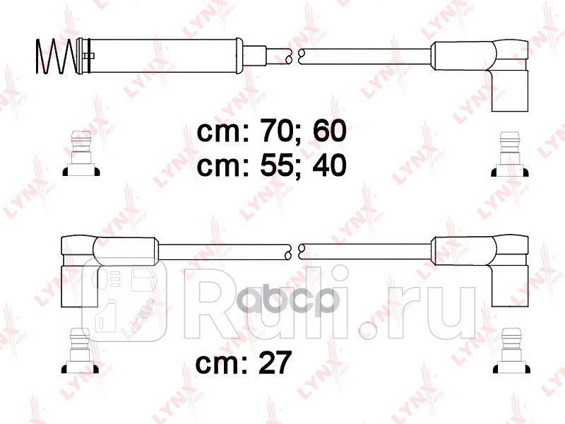 Провода высоковольтные LYNXAUTO SPC5908 1620₽