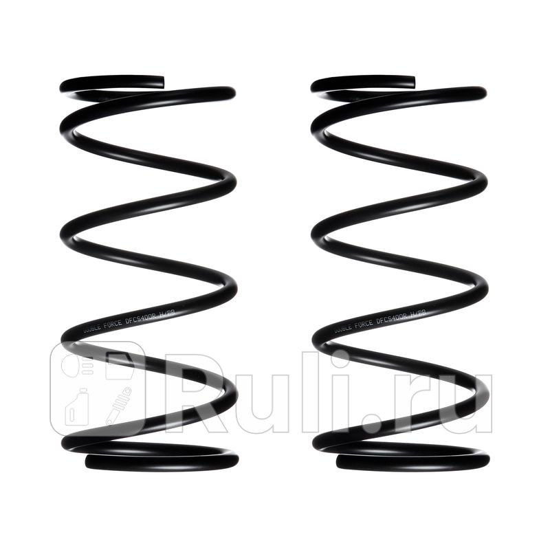 Пружина подвески задняя MITSUBISHI PAJERO IO H76W -R R-  DOUBLE FORCE DFCS400R