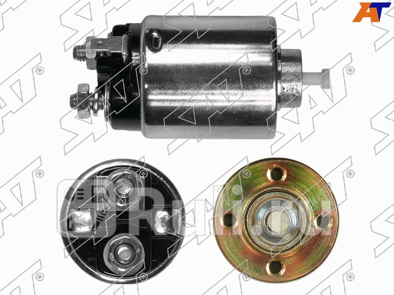 Втягивающее реле стартера MAZDA 323 SUZUKI SX4 NISSAN MARCH K10 82-91 4 крепотв SAT ST-MD611040 1740₽