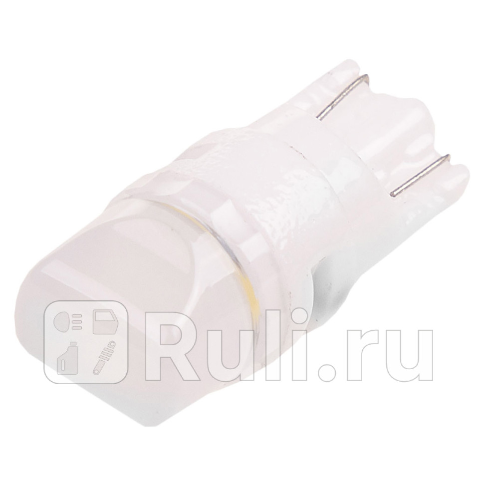 Автолампа диод T10 12V 2 диода без цоколя 1-конт А1 Красная SKYWAY стопы задние противотуманные фа SKYWAY S08201294 100₽