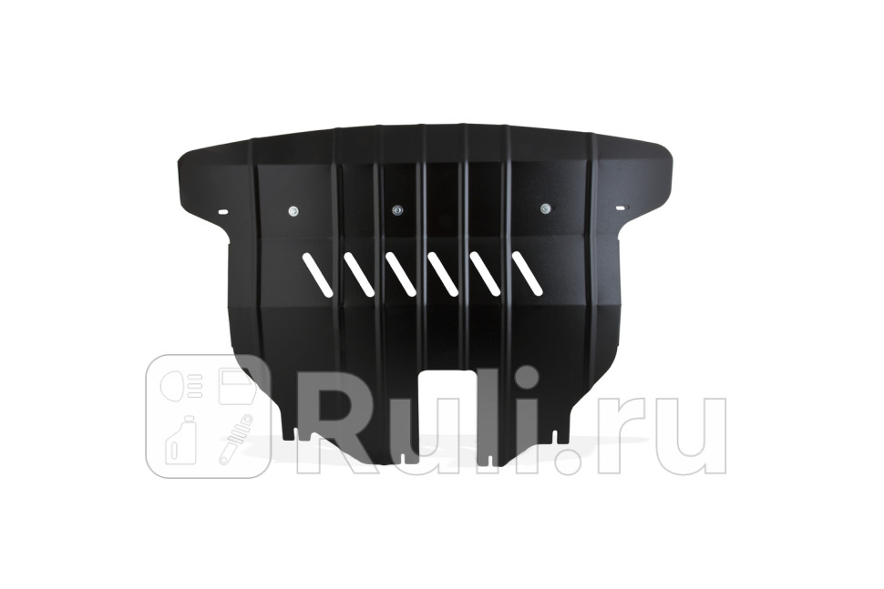 Защита картера + комплект крепежа для Hyundai Santa Fe 3 (2012-2018) NLZ NLZ.20.45.030 NEW