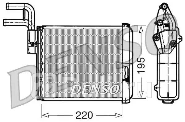Радиатор отопителя DENSO DRR09032 0₽