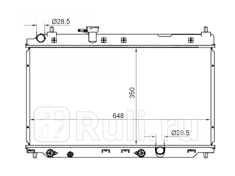 Прокладка приемной трубы HYUNDAIKIA HD00014 MILES HD00014 400₽
