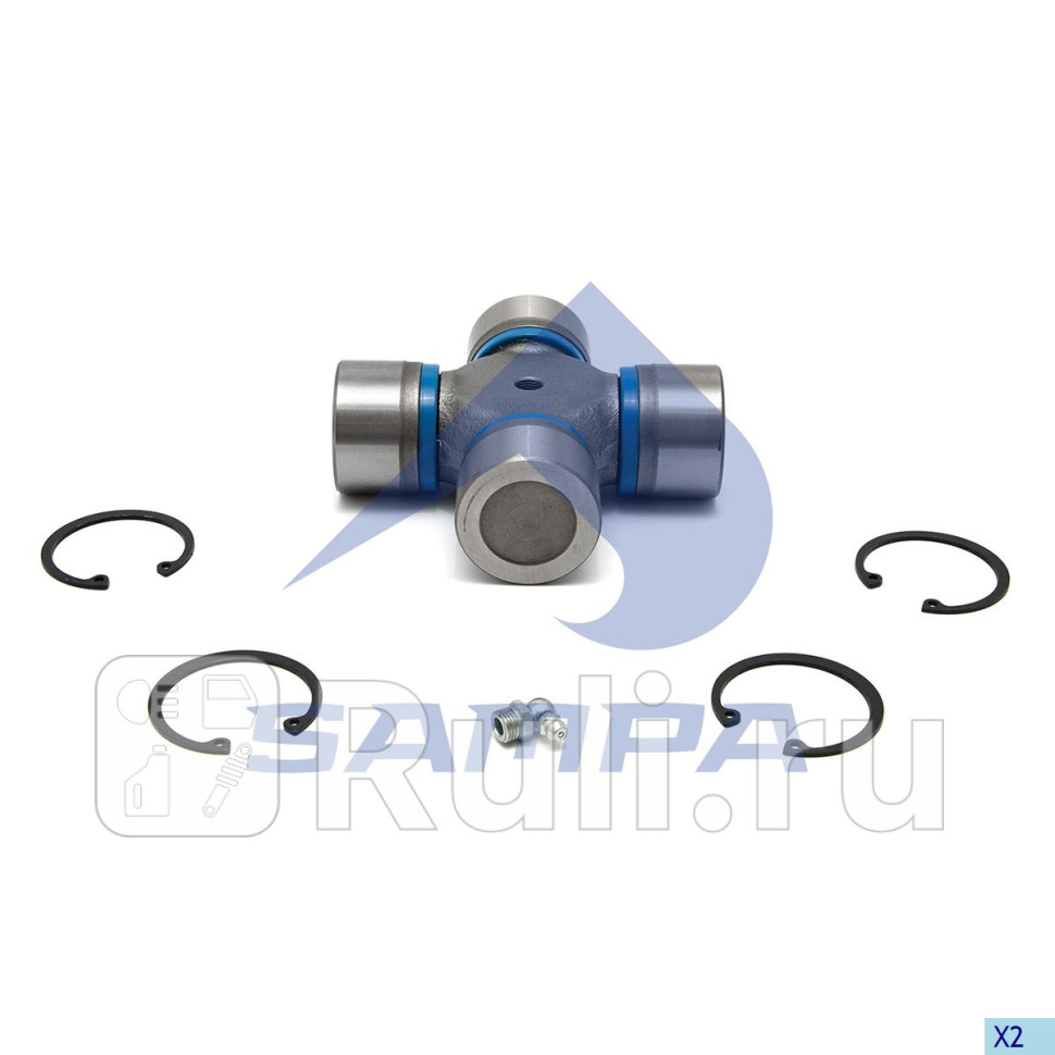 Крестовина карданного вала Sampa 024280 0₽