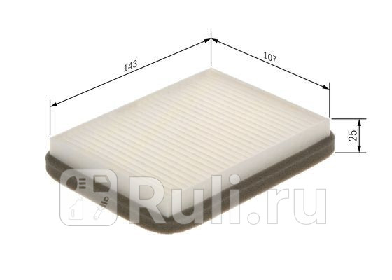 Фильтр салона BOSCH 1987435052 0₽