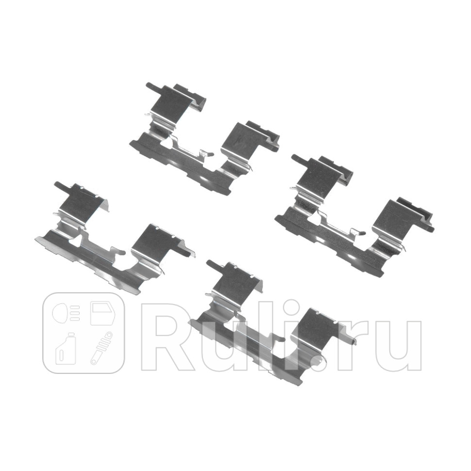 Ремкомплект передних тормозных колодок GANZ GIJ19090 550₽