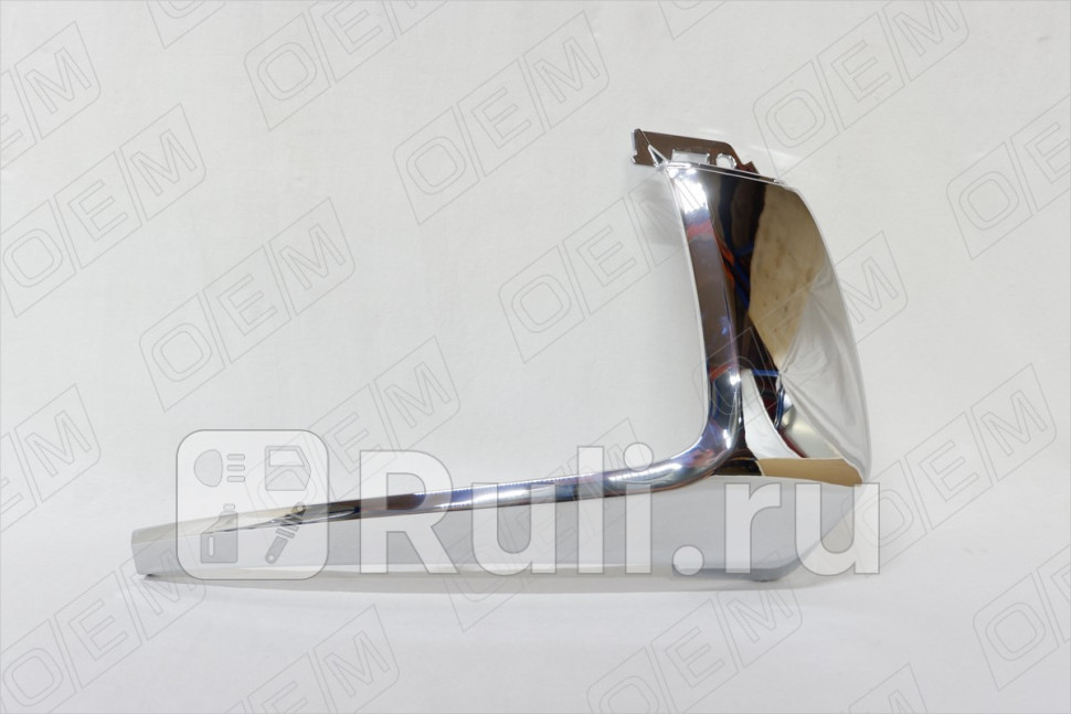 Молдинг переднего бампера левый центральный для Mitsubishi Outlander 3 рестайлинг 2015-2021 OEM OEM1488L 1640₽