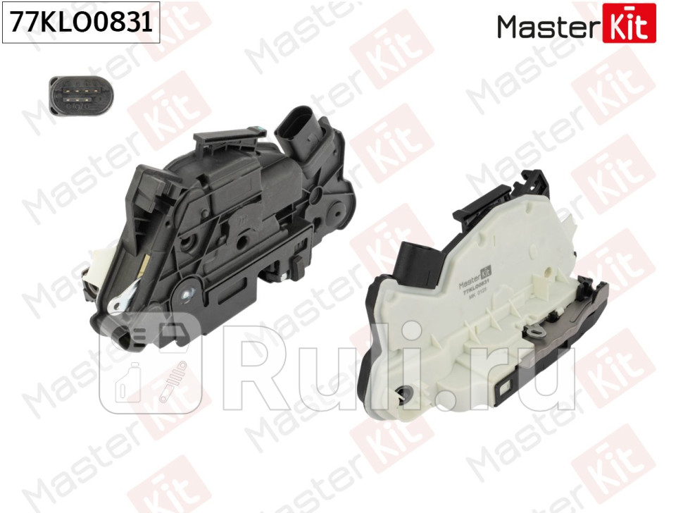 Замок двери перед прав Skoda OCTAVIA III 5E3 NL3 NR3 5E5Volkswagen PASSAT 3G2 3G MASTERKIT MASTERKIT 77KLO0831 7640₽