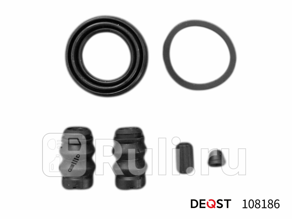 Ремкомплект суппорта honda cr-v iii re 06- заднего deqst DEQST 108186 190₽