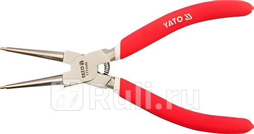 Съемник стопорных колец прямой 225 мм сжим YATO YT-1990 650₽