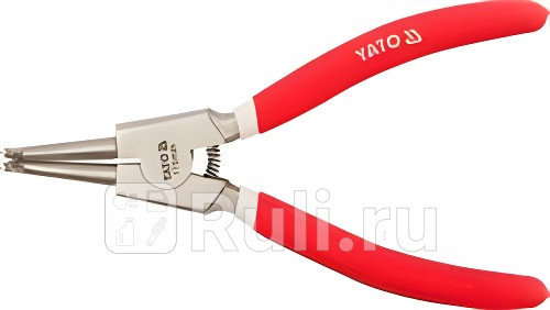 Съемник стопорных колец изогнутый разжим 325 мм блистер YATO YT-1993 1090₽