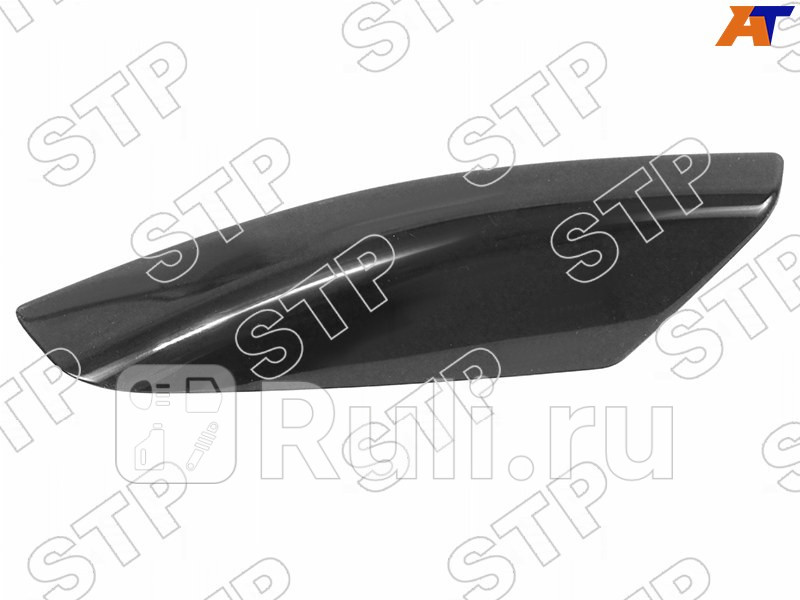 Заглушка рейлинга передняя левая для Toyota Hilux Surf 4 (2002-2009) SAT PREMIUM STP-63492-35021