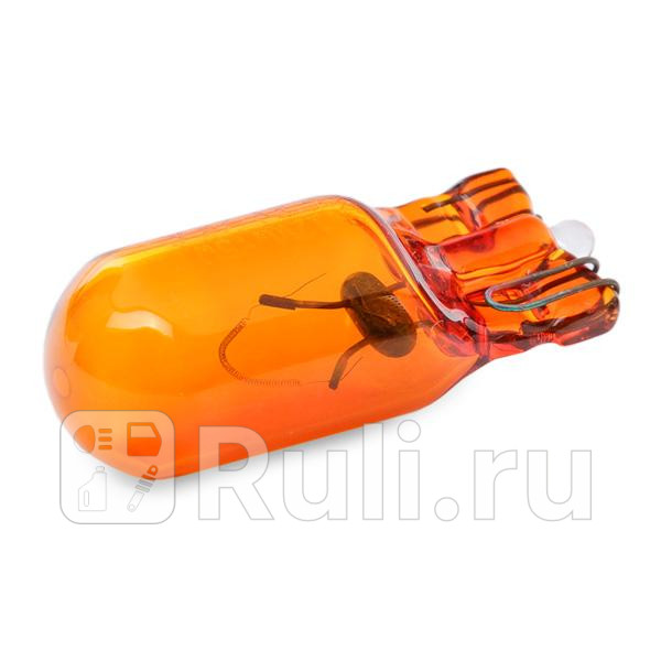 Лампа 12V 5W бцокольная габарит указповорот WY5W W2195d желтая NARVA 17169 130₽