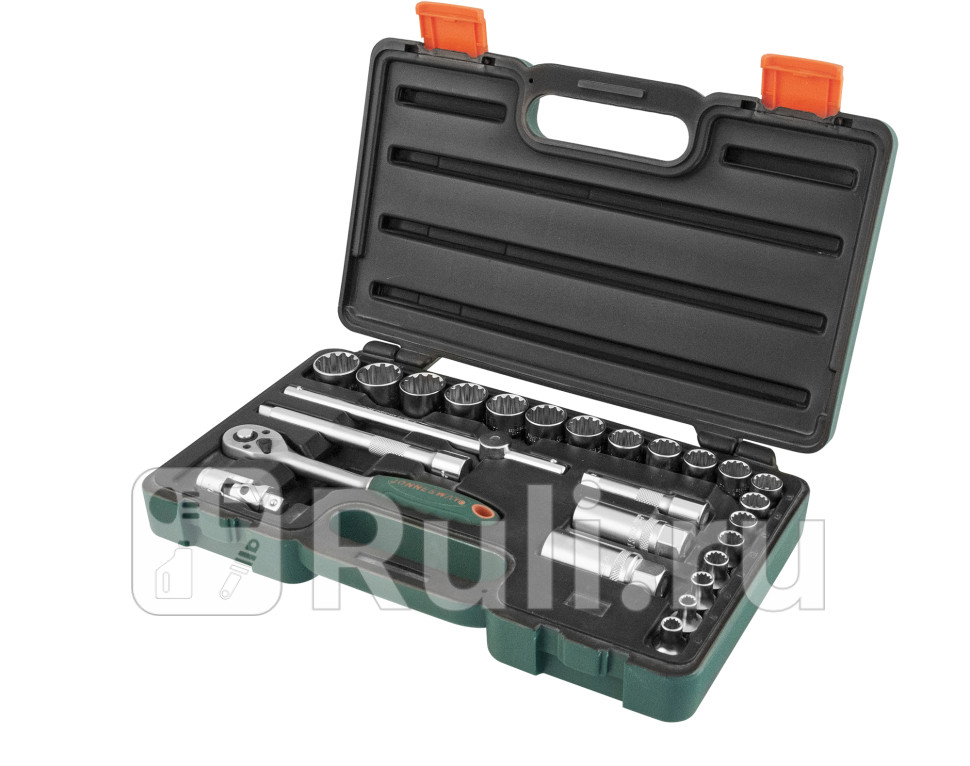 Набор инструментов 38 Super Tech 6-24мм вороток удлинитель кардан 26 пр JONNESWAY S68H3126S 0₽