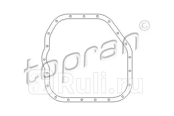 Прокладка масляного поддона HANS PRIES 401223001 2160₽