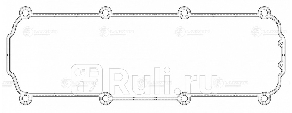 Прокладка клапанной крышки LUZAR LES 21801 660₽