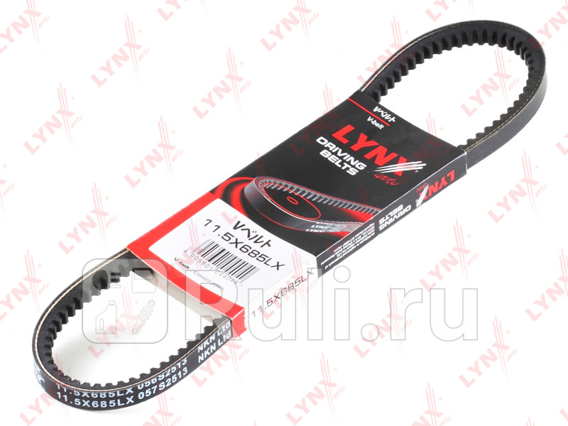 Ремень клиновый LYNXAUTO 115X685LX 570₽