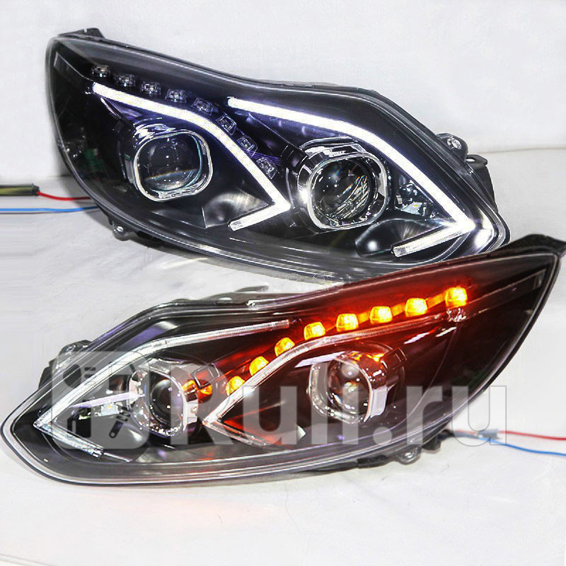 Тюнинг-фары комплект для Ford Focus 3 2012-2014 КИТАЙ CS-HL-000451 64270₽