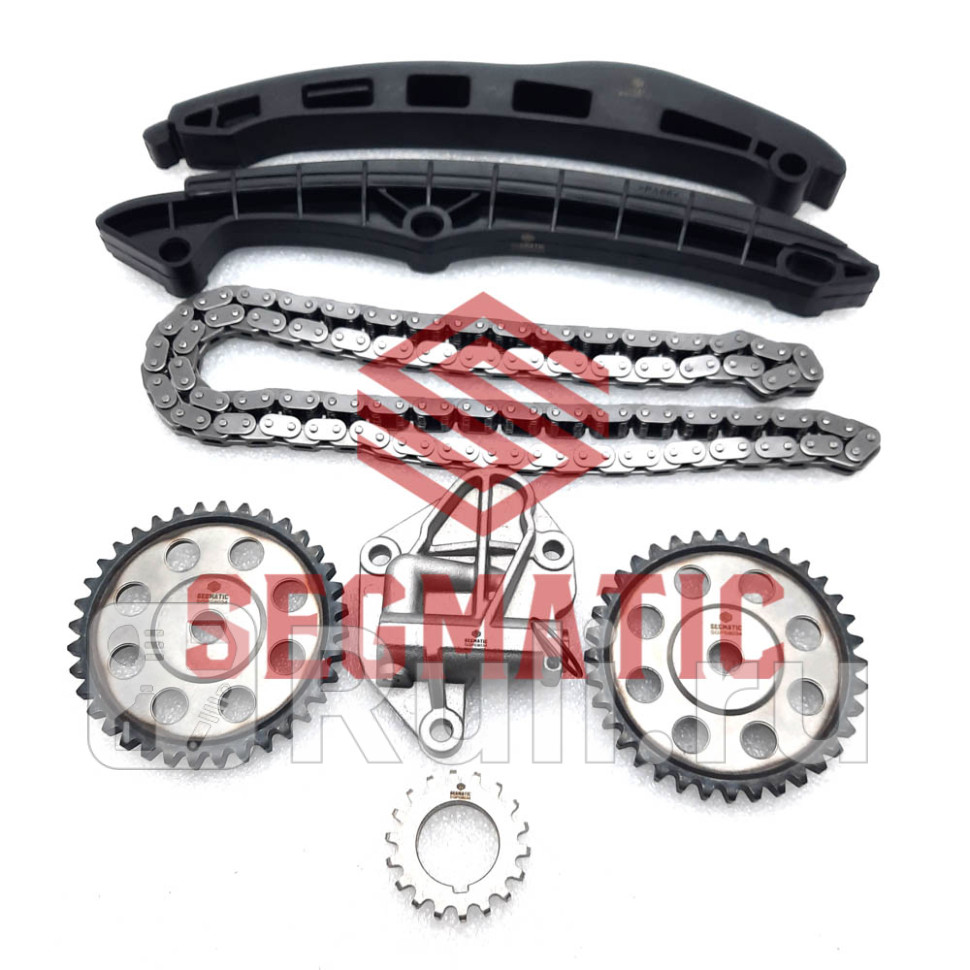 Цепь ГРМ VAG IBIZAFABIAPOLO 07- в компл цепь-1 нат-1 усп-2 шест-3 SEGMATIC SGPS8034 8890₽