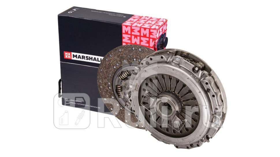 Комплект сцепления volvo он 85022358 m9110004 MARSHALL M9110004 0₽
