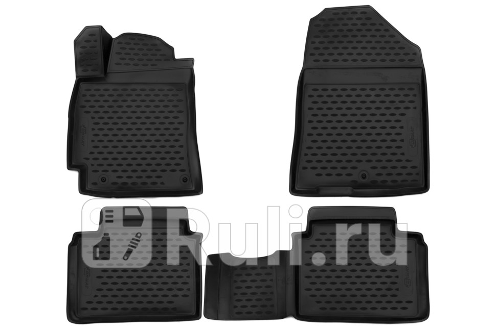 3d коврики в салон 4 шт для Hyundai Elantra 6 2016-2019 FORMAT FORMATCARHYN00005 2760₽