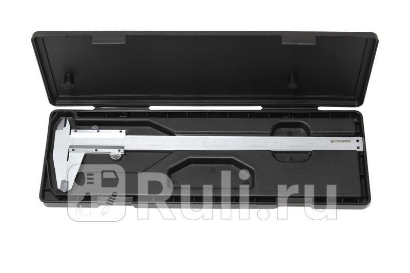 Штангенциркуль 0-150 мм 002 мм внутр d наруж d глубиномер в пластиковом футляре Forsage F-5096P1 0₽