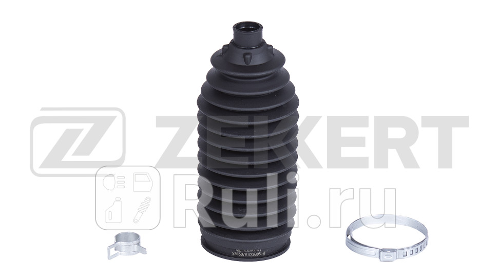 Пыльник рулевой рейки перед лев Infiniti G 35 02- M35 10- Nissan Maxima A32 A33 99- Teana J Zekkert sm-5079 350₽