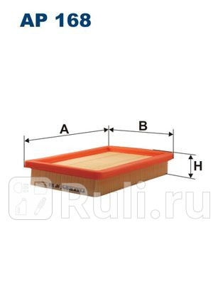 Фильтр воздушный для Mazda Premacy 2001-2005 FILTRON AP 168 790₽