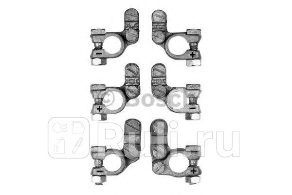 Клемма аккумулятора BOSCH 1901315120 600₽