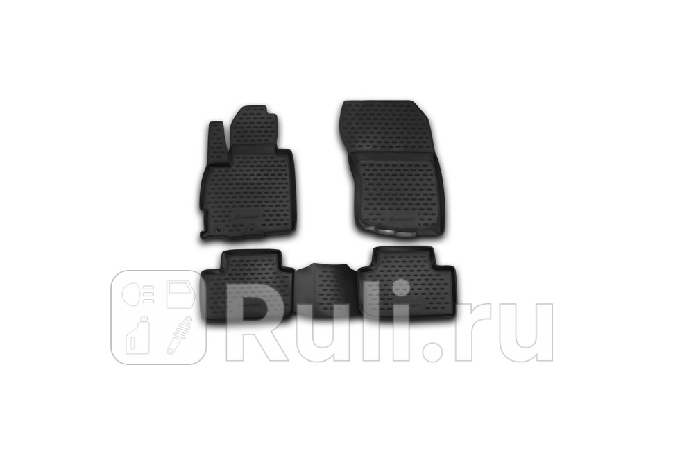 Коврики в салон 4 шт для Mitsubishi ASX 2010- Element NLC3525210k 2730₽