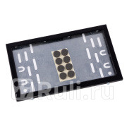 Рамка номерного знака для японамер авто 290 х 170 мм металлическая черная DolleX Dollex SPL1A-31 1090₽