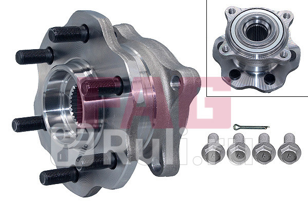 Ступица колеса NISSAN PATHFINDER 05- FAG 713613950 0₽