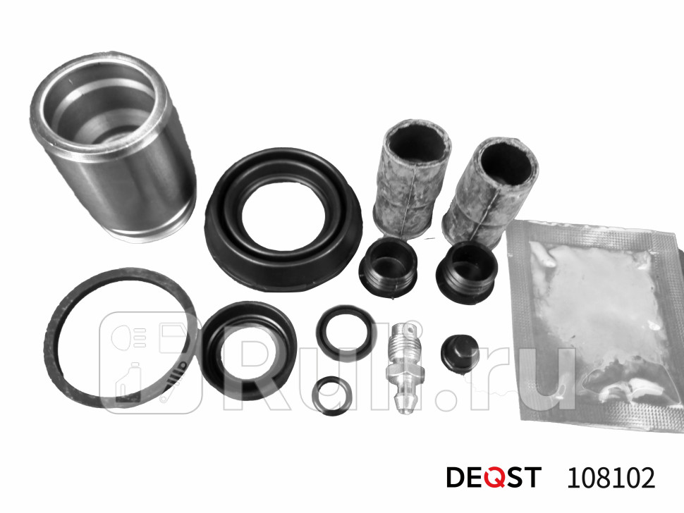 Ремкомплект тормозного суппорта с поршнем заднего поршень o 38 mm суппорт ate DEQST 108102 1000₽