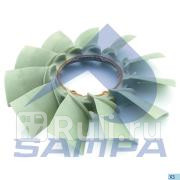 крыльчатка вентилятора d-750 11 лопастей DAF CF85XF105XF95 Sampa 051232-01 0₽