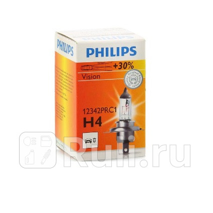 Лампа H4 6055W PHILIPS PHILIPS 12342PRC1 390₽