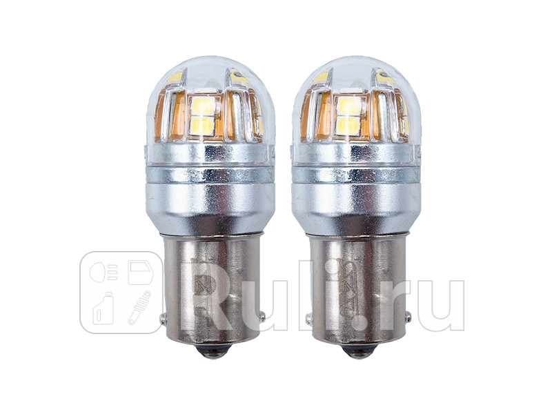 Лампа дополнительного освещения 12V P21W 28W320LM Canbus LED Комплект 2 шт SAT ST-175-0064 1120₽