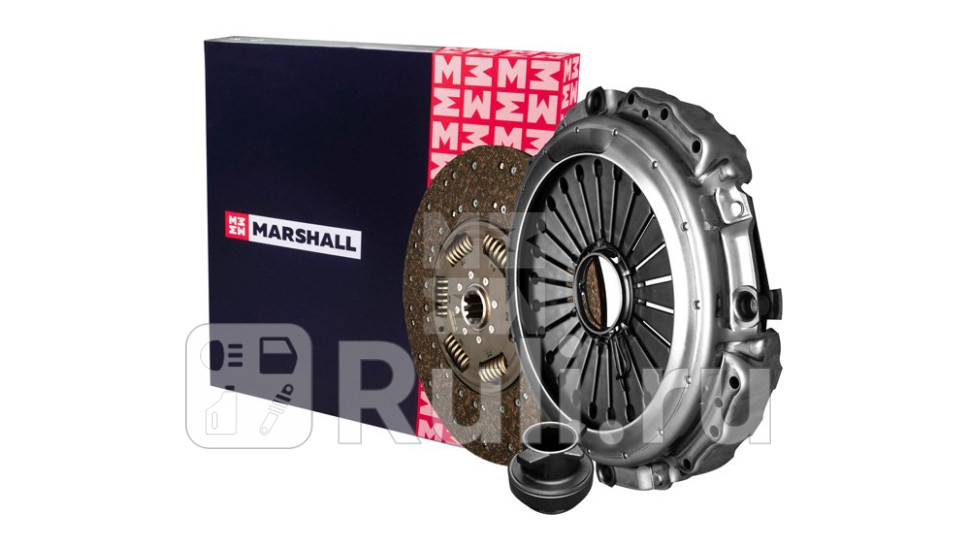 Комплект сцепления Sachs он 3400700345 M9110035 MARSHALL M9110035 0₽