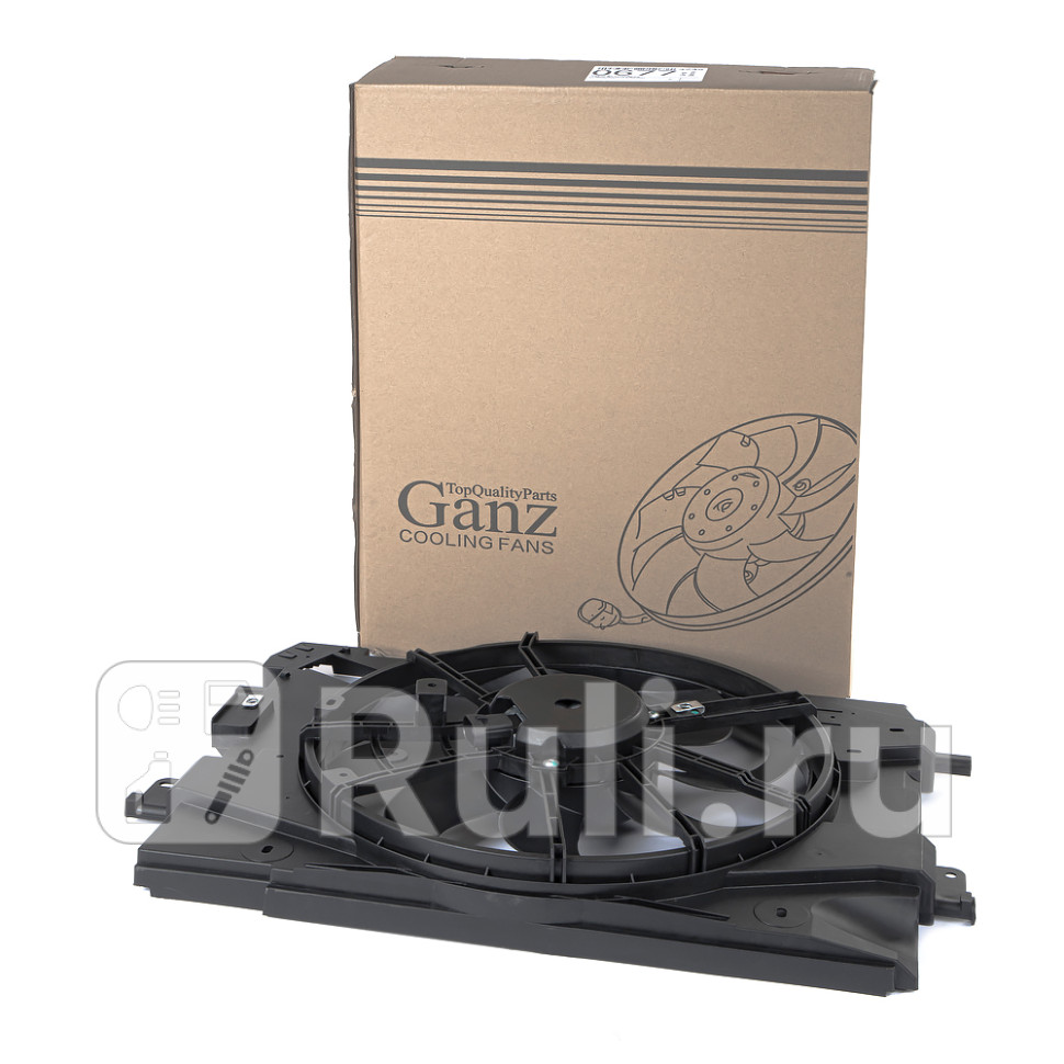Вентилятор радиатора основного с кожухом GANZ GIC06236 5870₽