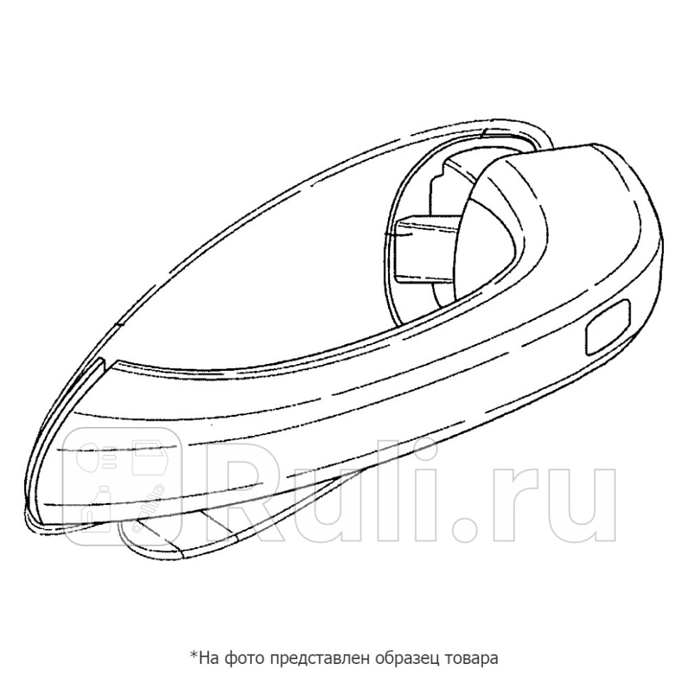 Ручка переднейзадней левой двери внутренняя для BMW E36 1990-2000 PATRON P20-1166L 430₽