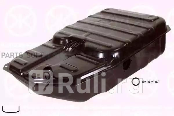 Бензобак для Opel Omega A 1984-1994 KLOKKERHOLM 5039008 18210₽