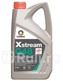COMMA XSTREAM G48 AF CONC 2L_антифриз зелёный конц Tesla VW TL774-C BMW N 600 690 MB 3250 COMMA XSG2L 0₽